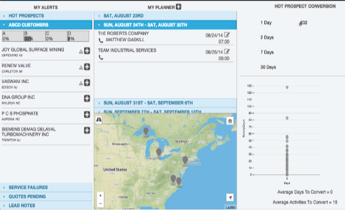 CRM Screen Shot